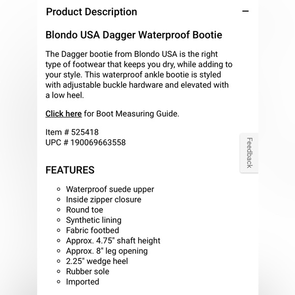 Blondo Beige Suede Darleen Lug sole ankle boot waterproof women size 7.5 - Picture 2 of 8